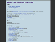 Tablet Screenshot of periodictableprints.com